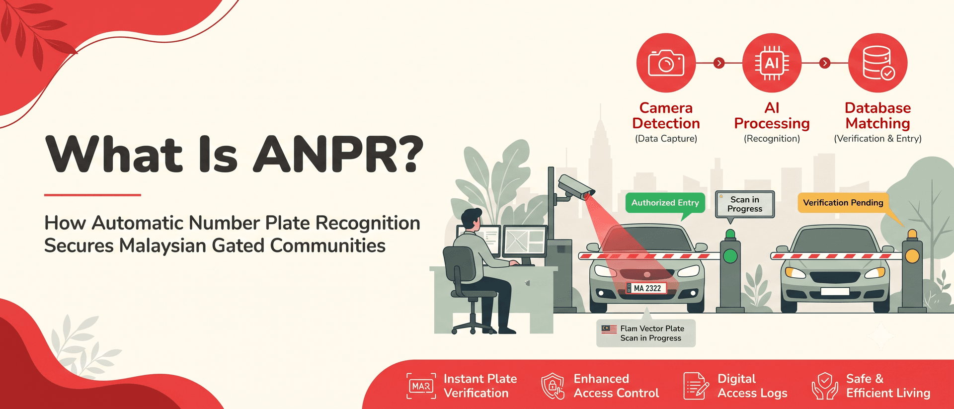 What Is ANPR? How Automatic Number Plate Recognition Secures Malaysian Gated Communities