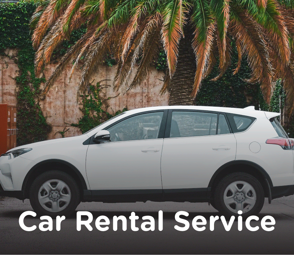 Car rental service icon